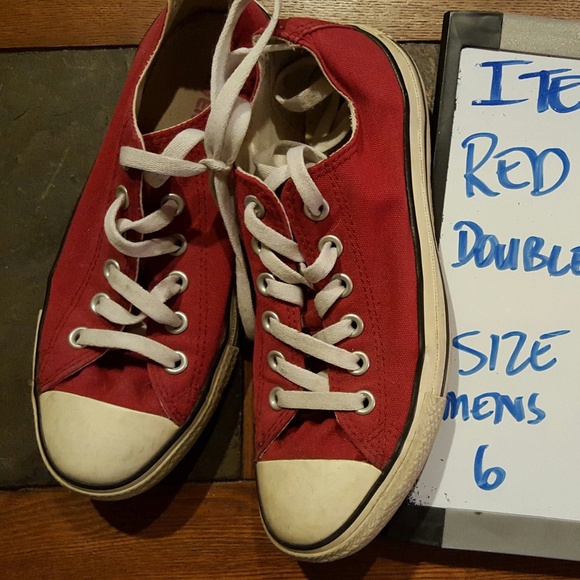 Converse Other - Converse Chuck Taylors Red 6 Men's